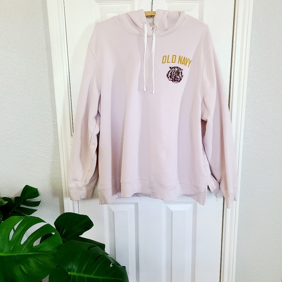 🐯OLD NAVY🐯 Tiger Sweatshirt Hoodie Pink Size XXL